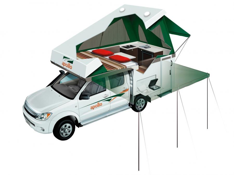  Toyota Hilux Talvor Adventure Camper 2005 года  (фото 2 из 3)